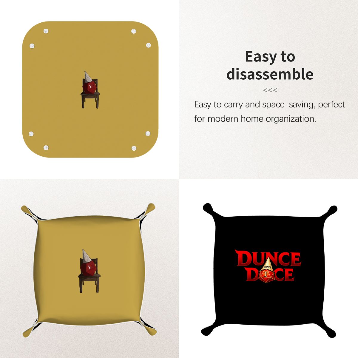 Dunce Dice Dice Tray