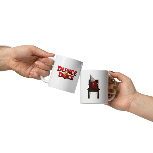 Dunce Mug and Coaster Bundle: The Dunce